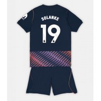 Stroje piłkarskie Tottenham Hotspur Dominic Solanke #19 Koszulka Wyjazdowej dla dzieci 2026-27 Krótki Rękaw (+ szorty)